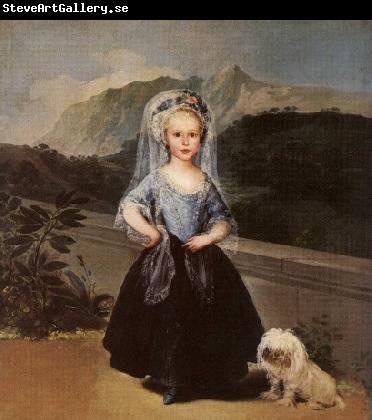 Francisco de Goya Portrait of Mana Teresa de Borbon Y Vallabriga